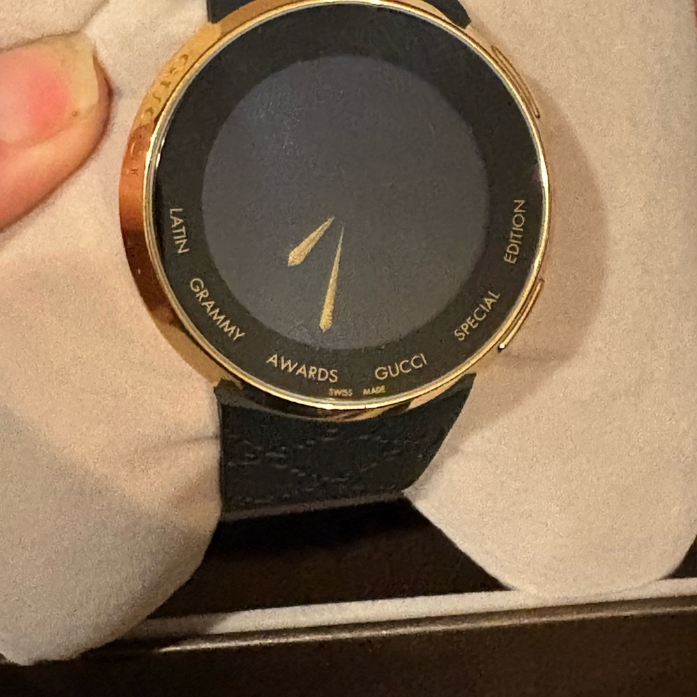 Gucci Black and Gold Men's Watch Latin Grammys EDITION - FIRM ON PRICE